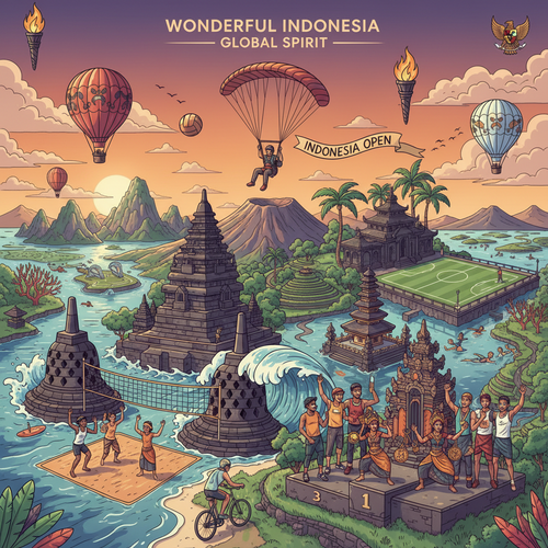 Menguak Potensi Wisata Indonesia Melalui Event Olahraga Berskala Internasional